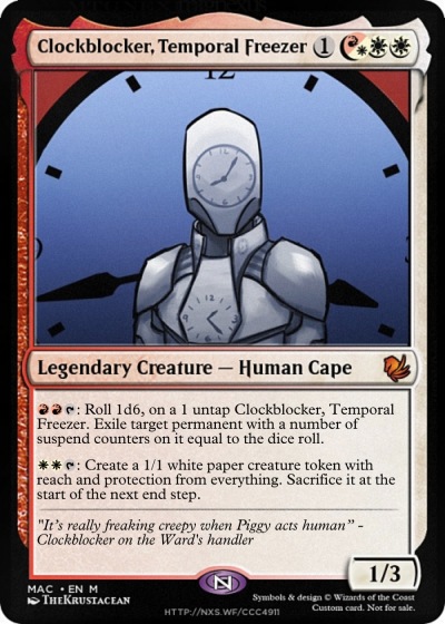 Clockblocker, Temporal Freezer