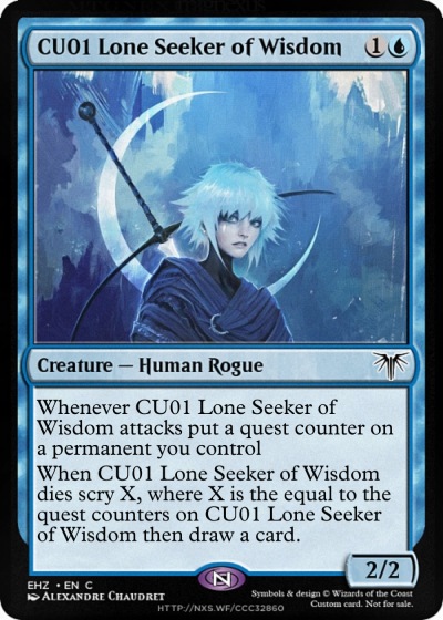 MTGNexus - CU01 Lone Seeker of Wisdom