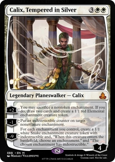 Calix, Tempered in Silver