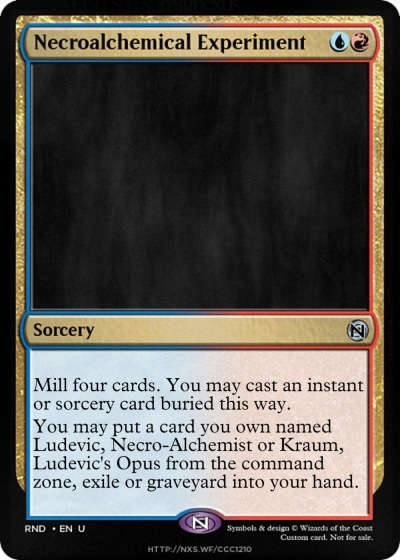 Necroalchemical Experiment