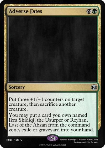 Adverse Fates