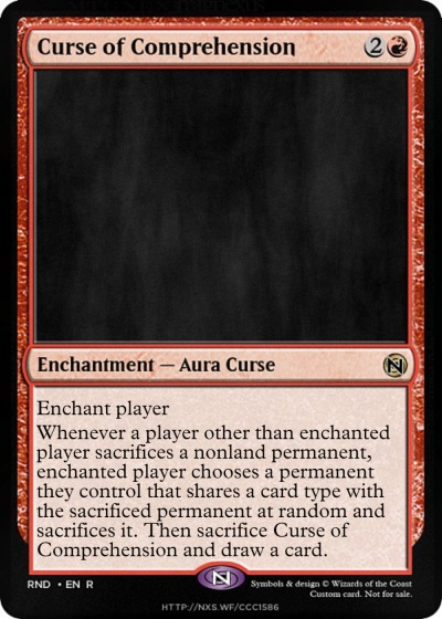 Curse of Comprehension