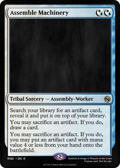 Assemble Machinery