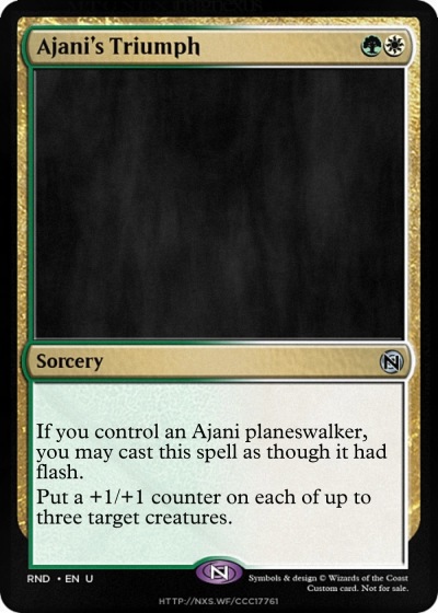 Ajani's Triumph