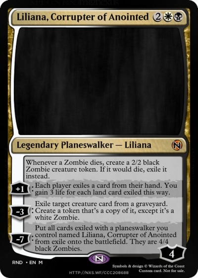 Liliana, Corrupter of Anointed