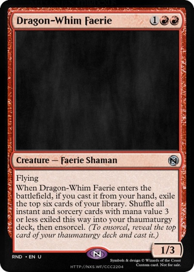 Dragon-Whim Faerie