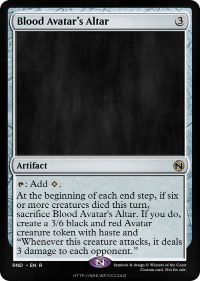 Blood Avatar's Altar
