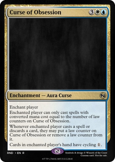 Curse of Obsession