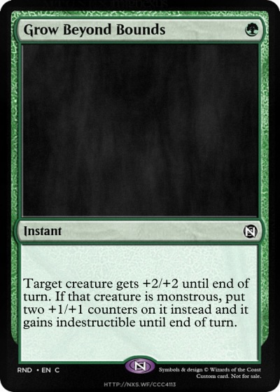 Grow Beyond Bounds
