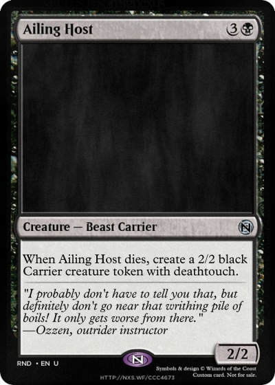Ailing Host