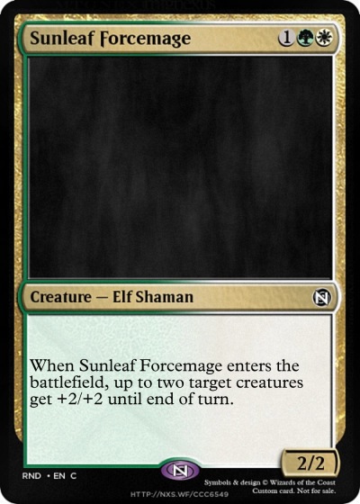 Sunleaf Forcemage