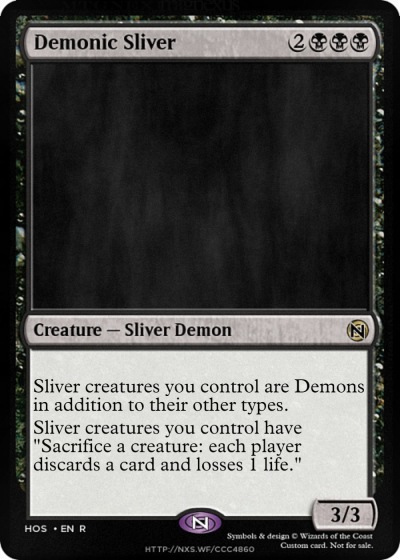 Demonic Sliver