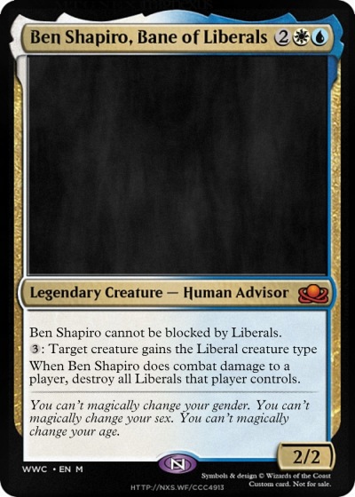 Ben Shapiro, Bane of Liberals