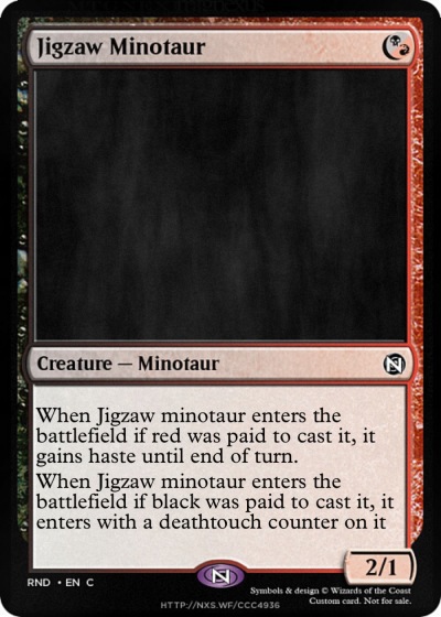Jigzaw Minotaur