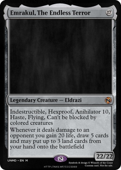 Emrakul, The Endless Terror