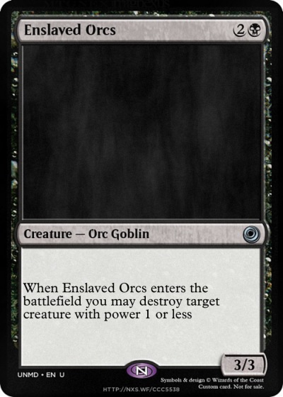 Enslaved Orcs