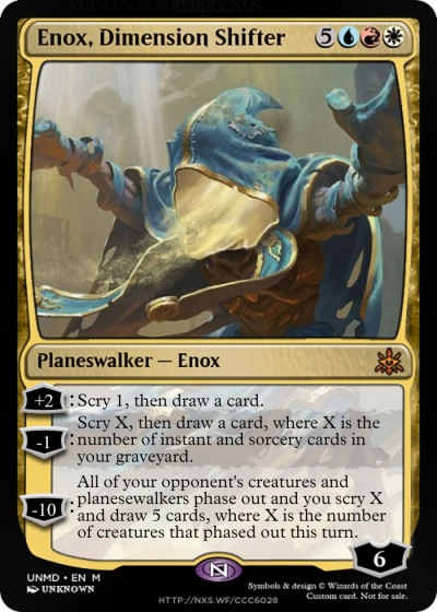 Enox, Dimension Shifter