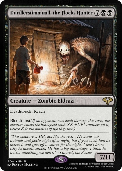 Durillerstimmuall, the Flocks Hunter