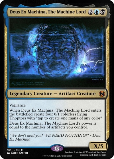 Deus Ex Machina, The Machine Lord