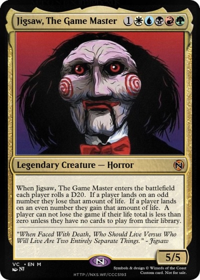 Jigsaw, The Game Master