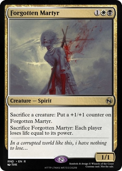 Forgotten Martyr
