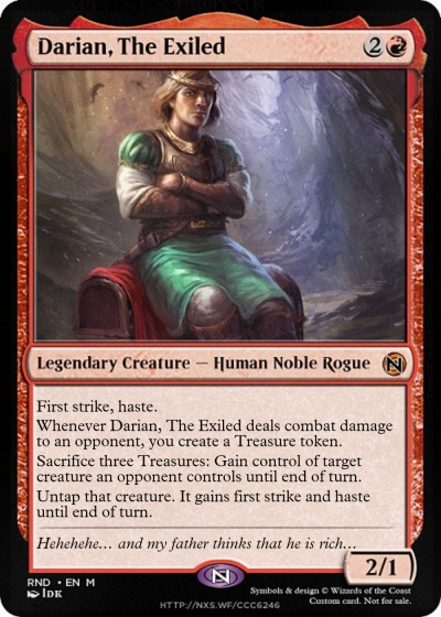 Darian, The Exiled