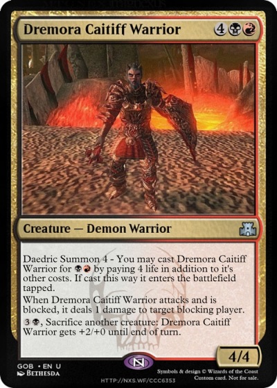 Dremora Caitiff Warrior