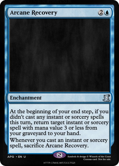 Arcane Recovery