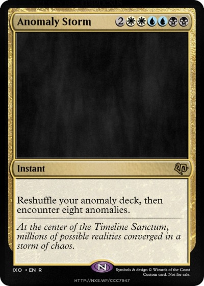 Anomaly Storm