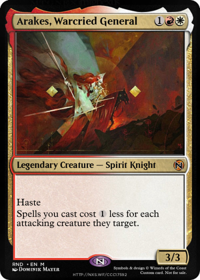 Arakes, Warcried General