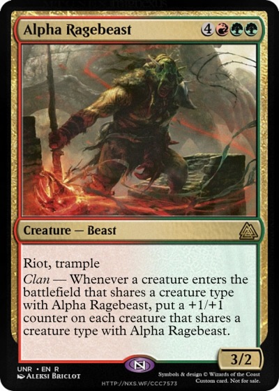Alpha Ragebeast