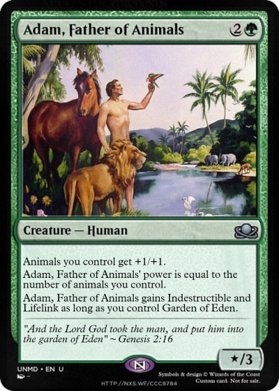 Adam, Father of Animals