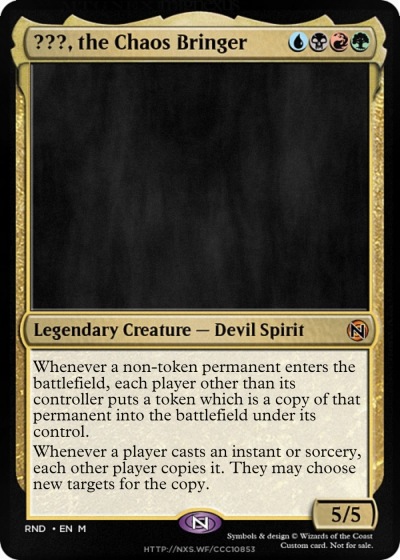 ???, the Chaos Bringer
