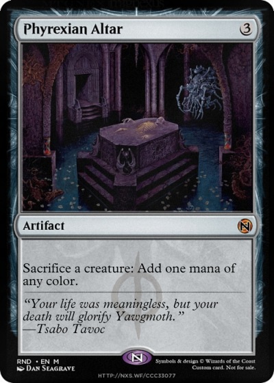 Phyrexian Altar マジック：ザ・ギャザリング Phyrexian Altar | Double Masters 2022 | Star City Games