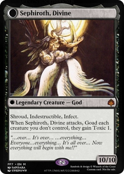 【MTG】Sephiroth, the Savior MTG Sephiroth, the Savior (Atraxa, Grand Unifier) Final