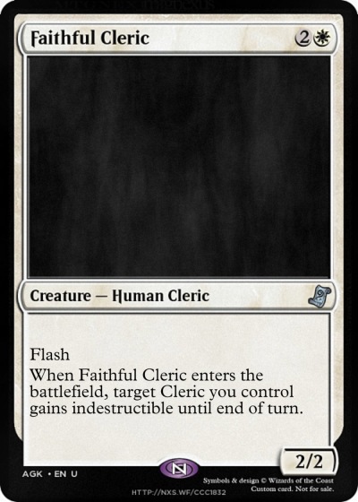 Faithful Cleric