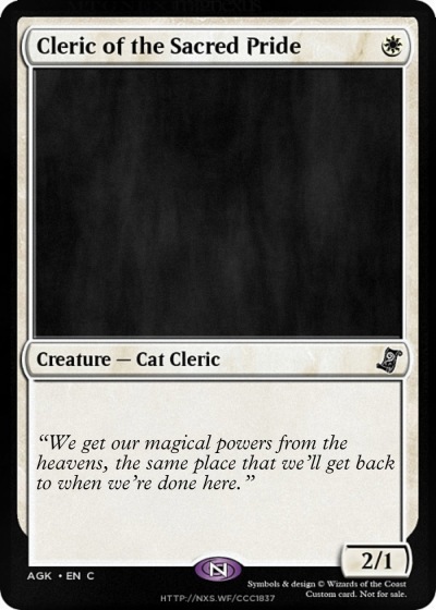 Cleric of the Sacred Pride
