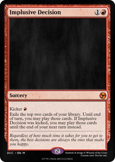 Implusive Decision