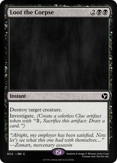 Loot the Corpse