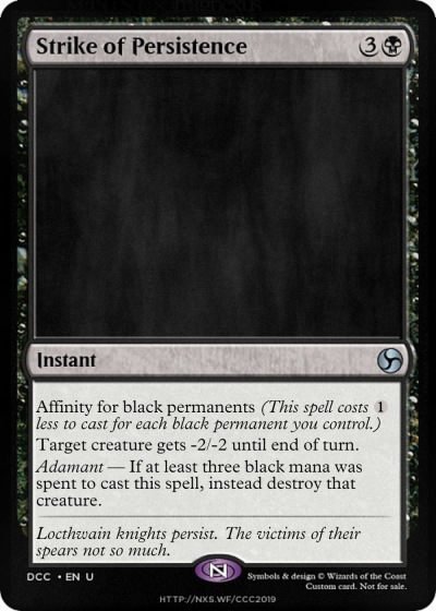 Strike of Persistence