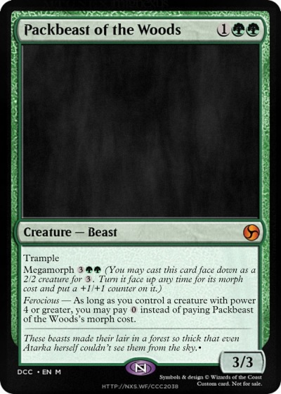 Packbeast of the Woods