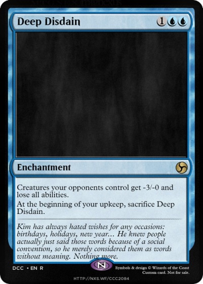 Deep Disdain