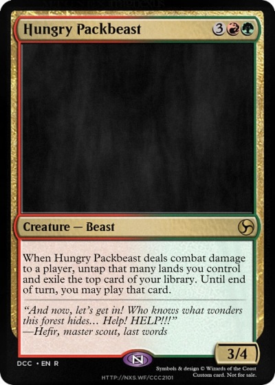 Hungry Packbeast