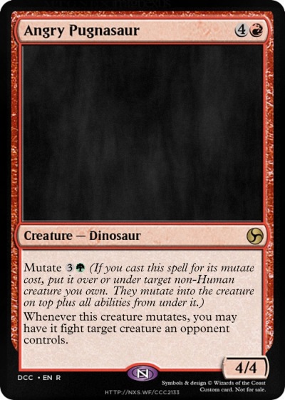 Angry Pugnasaur