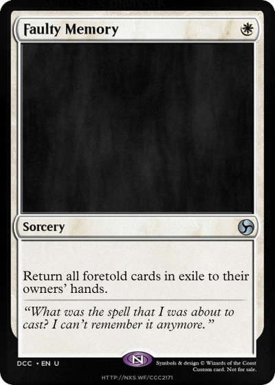 Faulty Memory