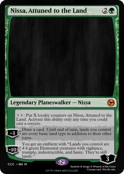 Nissa, Attuned to the Land