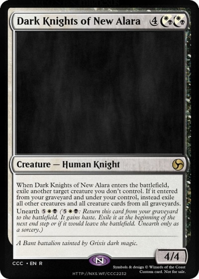 Dark Knights of New Alara