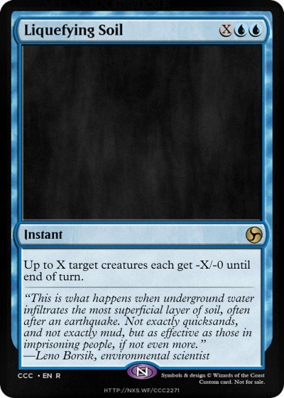 Liquefying Soil