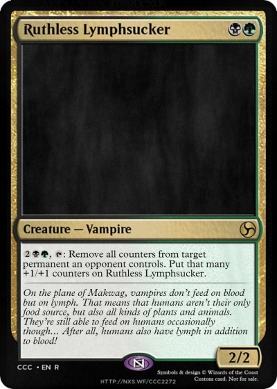 Ruthless Lymphsucker