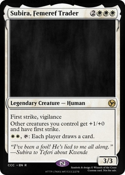 Subira, Femeref Trader